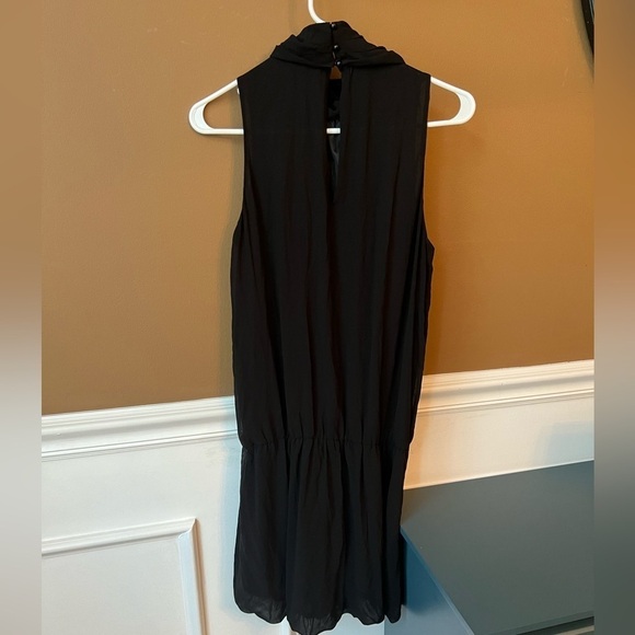 ZARA Basics Black Turtleneck Sleeveless Romper Size Large - Picture 3 of 4